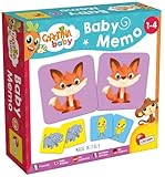 Lisciani - CAROTINA BABY Baby Memo - Für Kinder von 1 bis 4 Jahren - Tierbabys - Pädagogisches...