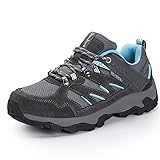 SHULOOK Wanderschuhe Damen Wasserdicht Leicht Trekkingschuhe Damen Atmungsaktiv Outdoor Schuhe Damen...