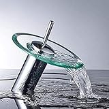 Wasserhahn Wasserfall Waschbecken Wasserhahn Badezimmer Wasserfall Wasserhahn Glas Waschbecken...