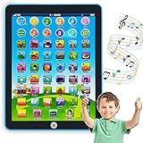 GAGINAN Kinder Lernpad/Tablet Interactive Kleinkind Spielzeug mit Words Zahlen Alphabete Songs...