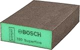 Bosch 1x EXPERT S471 Standard Schleifschwämme (für Farbe auf Holz, Weichholz, Ø 69 x 97 x 26 mm,...