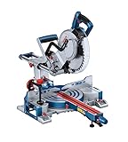 Bosch Professional 18V BITURBO Akku Kappsäge Gehrungssäge GCM 18V-254 D (Schnitte bis 90 x 305mm,...