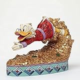 Disney Traditions 4046055 Scrooge McDuck Figurine Schatz Tauchen 12,5 cm