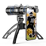 Apexel Zoomobjektiv HD 20-40X mit Stativ, Teleobjektiv, für Handy, für iPhone, Samsung und andere...