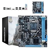 Sxhlseller H61 Micro ATX Motherboard, LGA 1155 CPU Steckplatz, Dual Channel DDR3, M.2 NVMe NGFF 3...