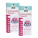 BADERs PROTECT Zahnfleischpflege Kaugummi Duo aus der Apotheke. Mit Kräutern, Salbeiöl und Xylit....
