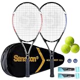 Senston Tennisschläger für Erwachsene 68,6 cm Tennisschläger – 2 Spieler Tennisschläger Set...