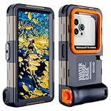 ShellBox wasserdichte Handyhülle Unterwasser Wasserfeste 15m Handy Wasserschutzhülle Handytasche...
