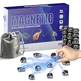 STFYUG Magnetspiel, Magnet Spiel, Magnetisches Schachspiel, Tisch Magnetspiel, Spiel Magnetsteine,...