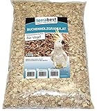 Terrabest Buchenholzgranulat, Einstreu für Vögel 4,5KG grob, mittel, fein (mittel (3-5mm))