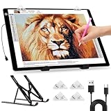 elice Leuchttisch A3,4800 Lux sehr hell 5mm Ultra dünn Light Pad für 5D Diamond Painting...