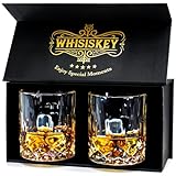 Whisiskey - Whisky Gläser Set – 2 Tumbler Gläser (2x 320 ml) – Whiskygläser - Whisky glas -...