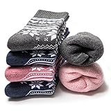 Occulto Damen Warme Thermosocken 6er Pack (Modell: Smilla) Norweger 39-42