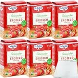 usy Bundle für Dr. Oetker Gelierzucker 2zu1 für Erdbeer Konfitüre 6er Pack (6x500g Packung) + usy...