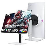KTC 320hz Gaming Monitor 27 Zoll, 300Hz 240hz, QHD 2K 2560 x 1440P, Weiße Monitor, Fast IPS, 1ms,...