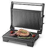 OSTBA Kontaktgrill für alle Toast, Steak und Panini Grill,...