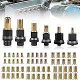 6 Stück Nietmutternzange Set, Einpressmuttern Nietenzange Nietmuttern Set Nieten für M3 M4 M5 M6...