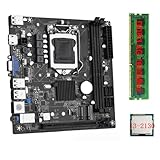 PpAaJK ITX H61 Desktop-Motherboard + I3-2130 + 1 X DDR3 1600 MHz, 4 GB RAM, CPU LGA 1155,...