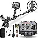 OneAmg Metalldetektor Profi, Metal Detector für Erwachsene & Kinder mit Pinpoint Metalldetektoren,...