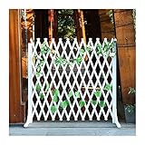 Erweiterbares Pflanzen-Rankgitter aus Holz, Gartenzaun, strapazierfähiges, freistehendes Tor,...