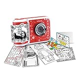 VTech KidiZoom Print Cam – Sofortbild-Kinderkamera mit Druckfunktion, Selfie- und Videofunktion,...