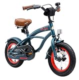 BIKESTAR Kinderfahrrad für Jungen ab 3-4 Jahre | 12 Zoll Kinderrad Cruiser | Fahrrad für Kinder...