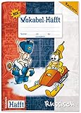 Häfft® Vokabelheft Russisch A5 mit 2 Spalten - inkl. Infos zur Kultur, Grammatik und Landkarte