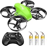 Potensic Mini Drohne für Kinder und Anfänger mit 3 Akkus, RC Quadrocopter, Mini Drone mit...