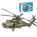 REDBMX Hubschrauber Bausteine Spielzeug,Militär Hubschrauber Kampfjet Luftwaffe Bausatz Helikopter...