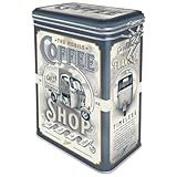 Nostalgic-Art Retro Kaffeedose, 1,3 l, Ape – Coffee Shop – Geschenk-Idee für Italien-Fans,...