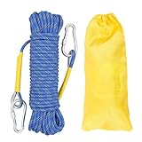 Gangying Kletterseil 8mm,Statisches Kletterseil 10m Outdoor Seil Feuerrettungs Fallschirm Seil...