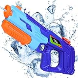 Wasserpistole Spritzpistolen 900 ml Tank große Wasserspritzpistole, Schießbereich 8-10 Meter...