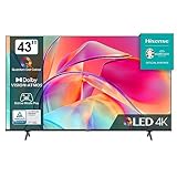 Hisense 43E7KQ QLED Smart TV 108 cm (43 Zoll), 4K, HDR10, HDR10+ decoding, HLG, Dolby Vision, DTS...