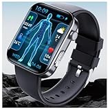 Wizvox Smartwatch Mit Blutdruckmessung, Blutdruckmessgerät Uhr 52 Sportmodi, Smartwatch Mit...