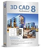 3D CAD 8 PRO - 2D und 3D Zeichenprogramm für Architekten - Hausplaner, Wohnungsplaner, technische...