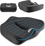 Feagar Sitzkissen, Orthopädisches Sitzkissen aus Memory Foam, Ergonomisches Sitzkissen für...