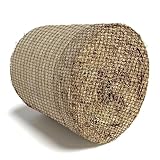 Heunetz für Rundballen,5x5ft Maschenweite 4.5x4.5cm Engmaschiges Futternetz für Pferde,Heunetz zur...