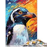 1000-teiliges Puzzlespiel, Pinguin-Tierpuzzle für Karton, Puzzle, Lernspiel,...