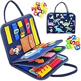 Withosent Busy Board für Kleinkinder 4-Schichten, Activity Board Montessori Spielzeug Baby ab 3 4...