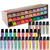 STABILO BOSS ORIGINAL 30er Textmarker Set – 9 Neon Textmarker, 14 Pastell Textmarker, 6 Textmarker...