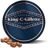 King C. Gillette Bartbalsam mit Sheabutter, Arganöl, und Kakaobutter für ideale Bartpflege, Beard...