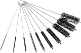 JOFONY Reinigungsbürsten Set,Strohhalmbürste Nylon Flaschenbürsten,Kleine Milchschlauchbürste...