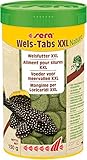 sera Wels-Tabs XXL Nature 250 ml | Hauptfutter für größere Aquarien Welse & Bodenfische | Mit 19%...