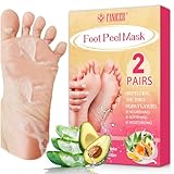 2 Paar Fußmaske, Hornhaut Socken, Hornhaut Entfernung Fuß Peeling Maske, Foot Peel Mask...