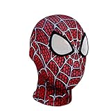 CELCUT Remy Tony Spiderman Maske Deluxe Cosplay Superhelden Kostüm Requisiten Geburtstag Thema...