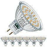 EACLL GU5.3 LED Warmweiß 6.5W Ersetzt 50W MR16 Halogen Leuchtmittel, 6er-Pack. 585 Lumen 2700K...