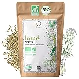 ORIGEENS BIO FENCHELTEE 200g | Kräutertee für Stillen, Laktation und Verdauung | Fenchelsamen Bio...