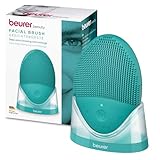 Beurer FC 52 Laguna Gesichtsbürste, Silikon-Reinigunsbürste, porentiefe Reinigung und Massage der...