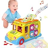 Baby Spielzeug ab 1 Jahr Pädagogisches Intellektuelles Bus Baby Spielzeug ab 12 18 Monate...