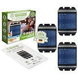 ISOTRONIC Wildschweinabwehr Wolfsvergrämer Waschbär-Schreck | Tiervertreiber blaues LED-Licht...